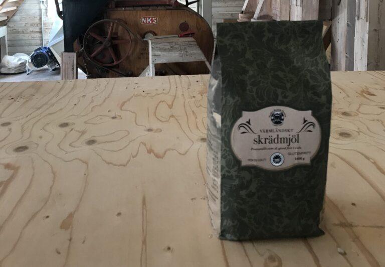 Vårt skrädmjöl är 100% Glutenfritt